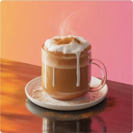 Café proteico com colágeno e óleo de coco