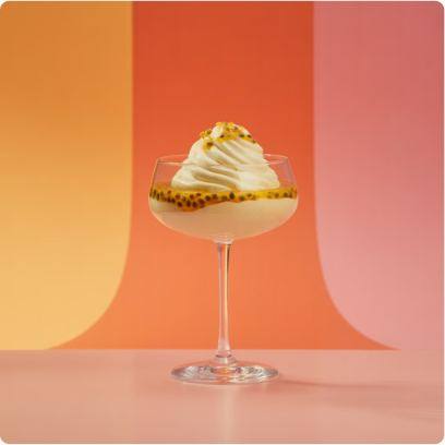 Mousse de Maracujá com Tofu
